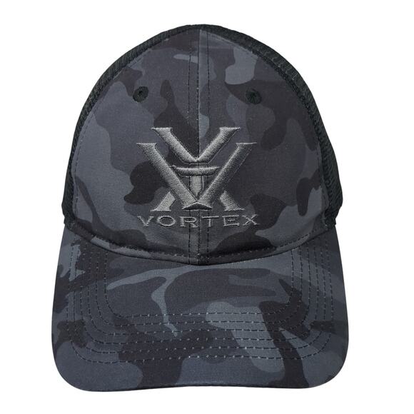 Vortex Snapback Trucker Hat Multicolor One Size Mesh Back Camouflage - Picture 1 of 9